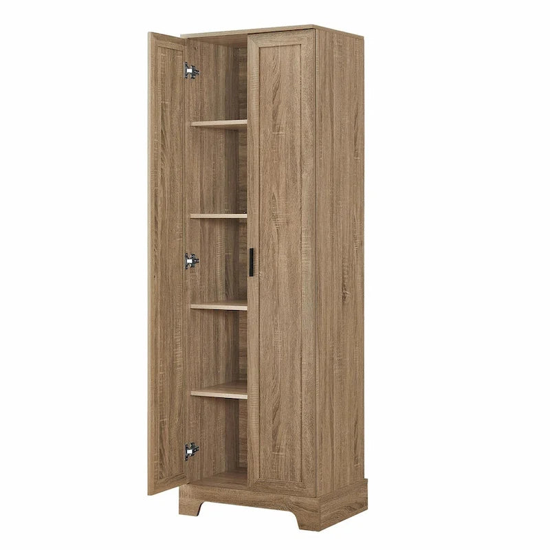 Armoire de rangement à deux portes et étagère réglable