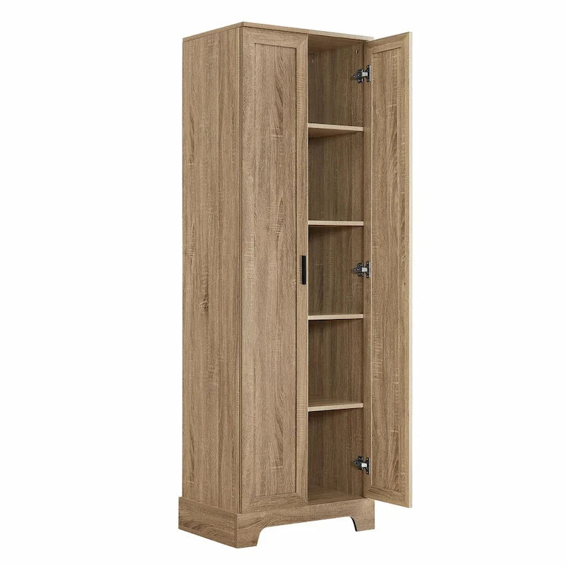 Armoire de rangement à deux portes et étagère réglable