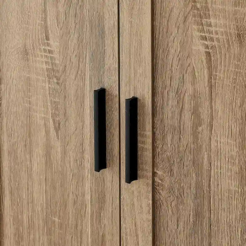 Armoire de rangement à deux portes et étagère réglable