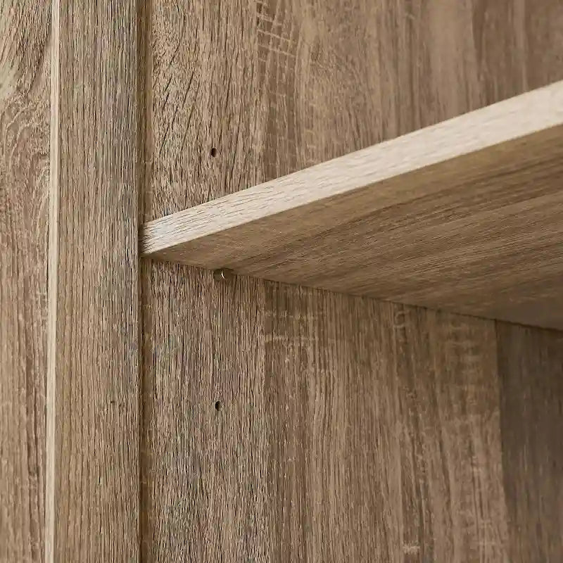 Armoire de rangement à deux portes et étagère réglable