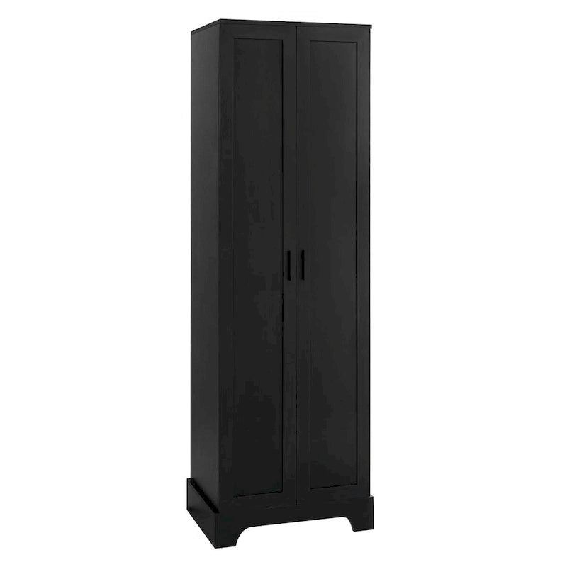 Armoire de rangement à deux portes et étagère réglable