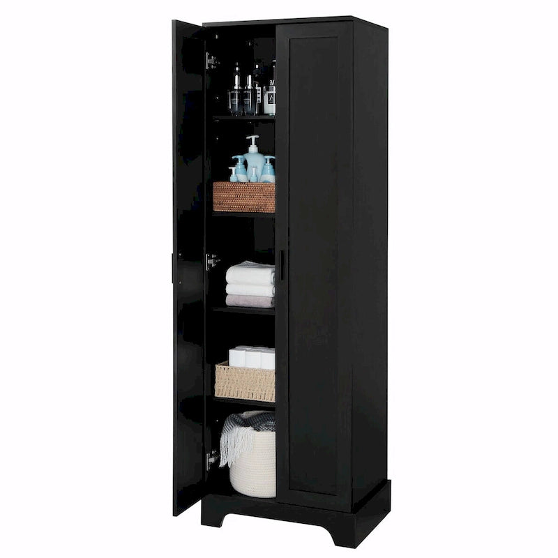 Armoire de rangement à deux portes et étagère réglable