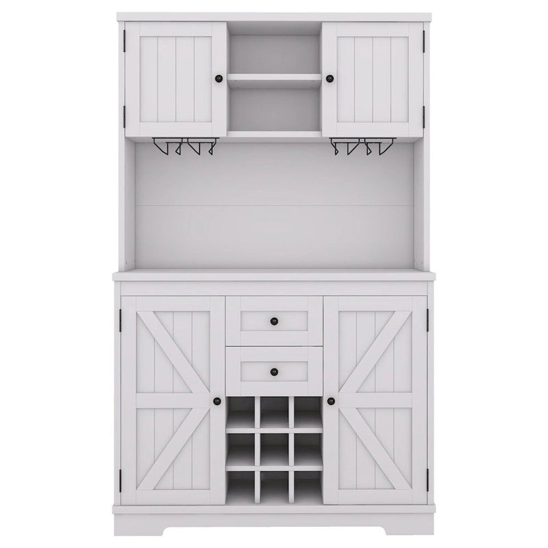 73.8H Kitchen Cabinet with Storage - N/A